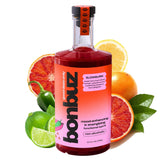 Bonbuz Slowburn - Functional Non-Alcoholic Spirit with a Buzz - Nootropics & Adaptogens - Spicy Sugar-Free Mocktail Mixer & Alcohol Replacement Drink