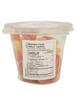 Candy Kingdom Peach Slices Gummies Mini Tub - 225g/7.9 oz