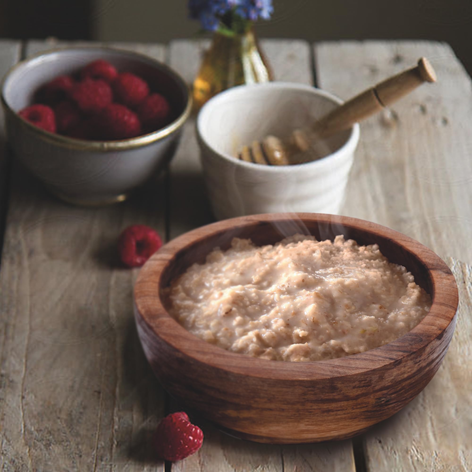 Hamlyns Scottish Fine Stoneground Oatmeal, 1000g (Pack of 6)