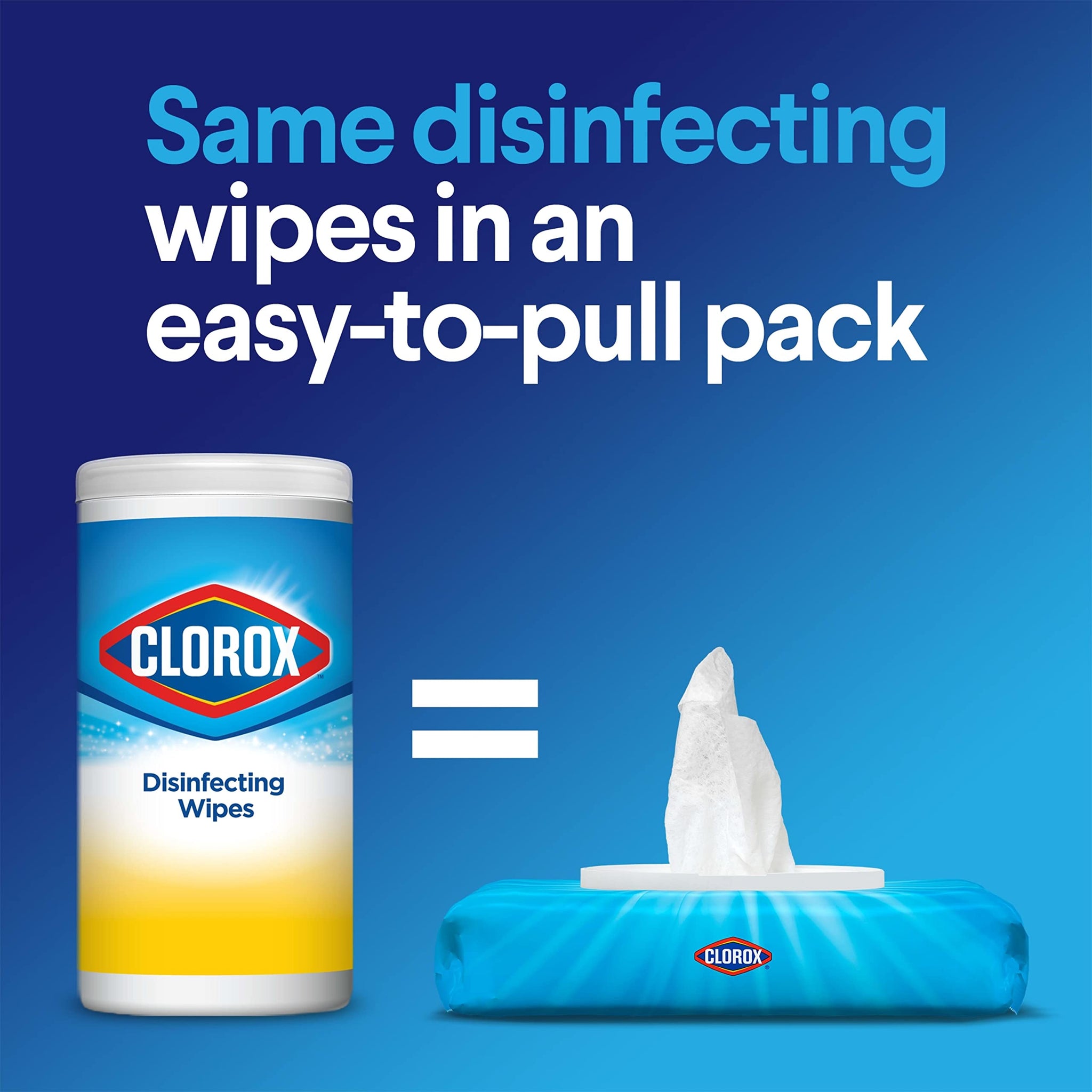 Clorox Disinfecting Wipes, Bleach Free Cleaning Wipes, Household Essentials, Dorm Room Essentials, 75 Wipes, Pack Of 3, Fresh Scent (Package May Vary)