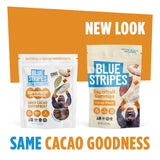 Blue Stripes Cacao Superfruit Gummies - Vegan Chewy Fruity Snack, No Sugar Added 100% Fruit Gummy, 9 Essential Vitamins & Minerals, Natural Tropical