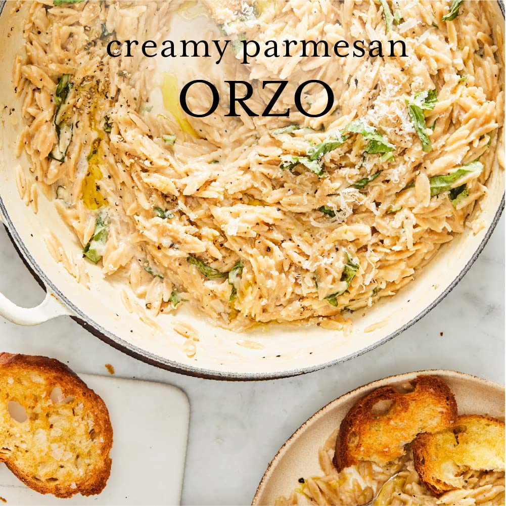 DeLallo Whole Wheat Orzo 16.0 OZ(Pack of 12)12