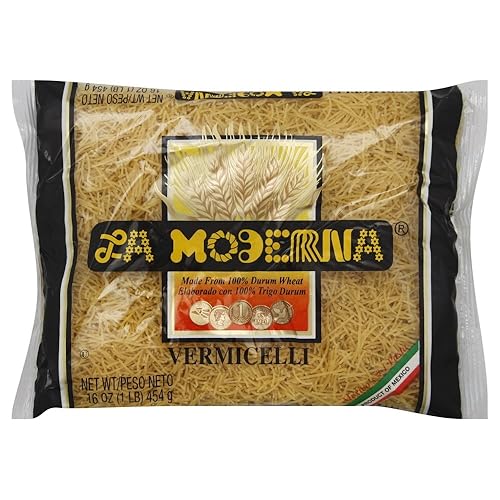 La Moderna Vermicelli Pasta, 16-Ounce (Pack of 20)