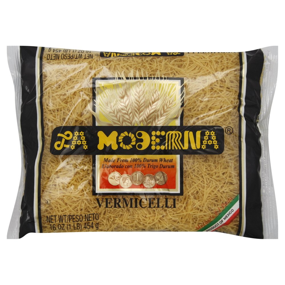 La Moderna Vermicelli Pasta, 16-Ounce (Pack of 20)