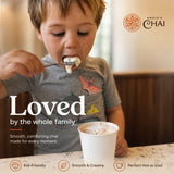 Angie's Chai Sweet & Spicy Organic Instant Chai Tea Powder - Made in USA, Delicious Spiced Mix, 30 Servings, 80 Calories, Handcrafted, Free