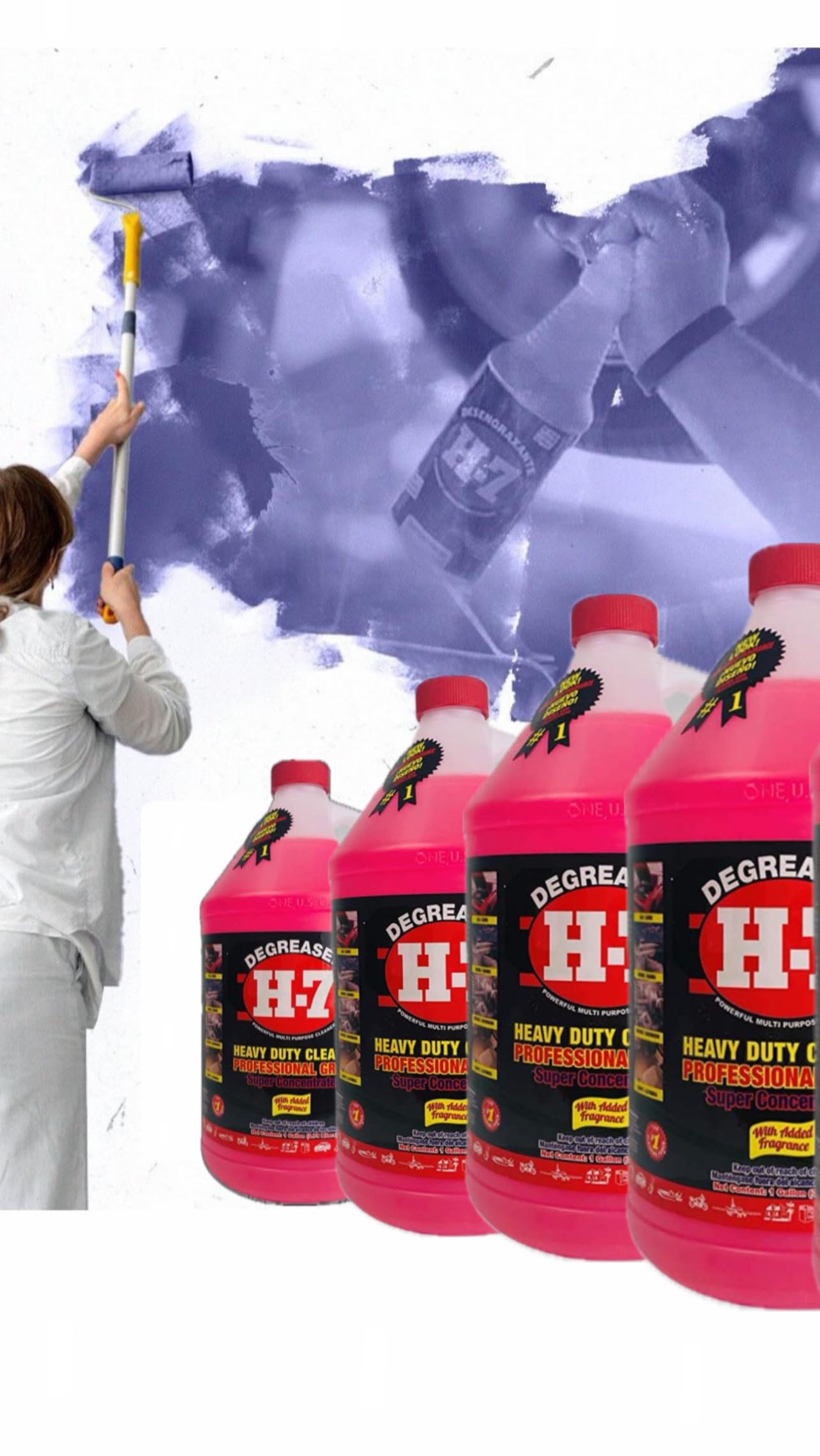 H-7. Degreaser 4 GL per case