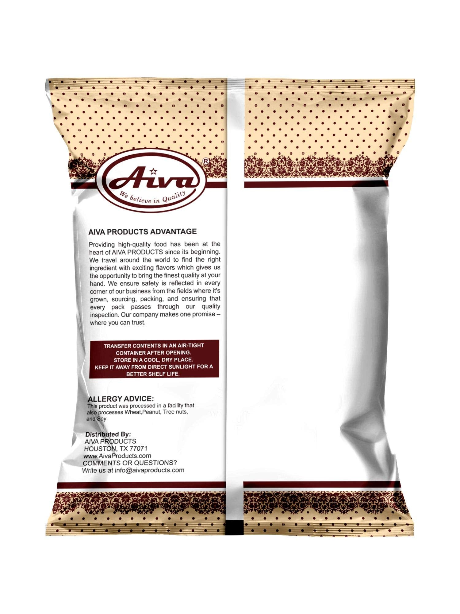 Aiva Ground White Pepper Powder (2 LB Bulk) | A-Grade White Peppercorns for Cooking, Seasoning, and Marinades