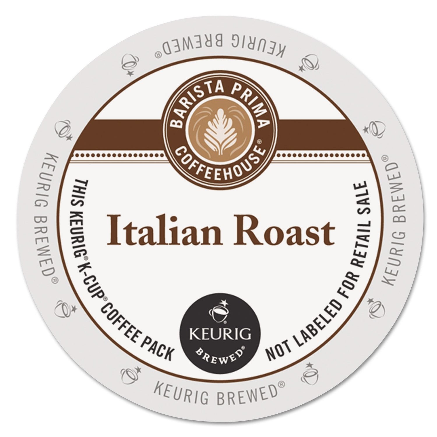 Barista Prima Coffeehouse® Single-Serve Coffee K-Cup® Pods, Italian Roast, Carton Of 24