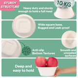 Homestockplus Disposable Soup Bowls 32 Oz [50 Pack] - Heavy Duty Deep Paper Bowls, Leakproof Compostable Containers for Ramen, Chili & Catering