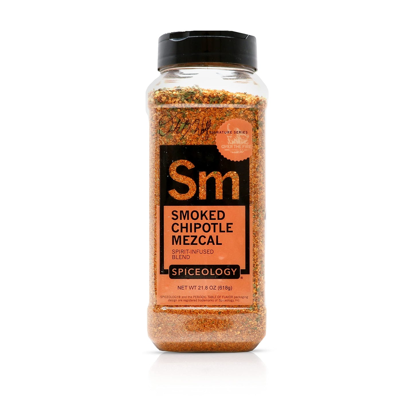 Spiceology & Derek Wolf - Smoked Chipotle Mezcal BBQ Rub - Spirit-Infused Barbeque Rubs, Spices and Seasonings - Use On: Seafood, Chicken, Pork