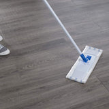Mr. Clean Microfiber Wet/Dry Mop with Machine-Washable Head, 57-Inch, White