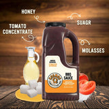 Kosmos Q Original New Competition BBQ Sauce, Sweet and Smoky Barbecue Sauce for Ribs, Pulled Pork, Brisket, Chicken & More, Award-Winning Competition