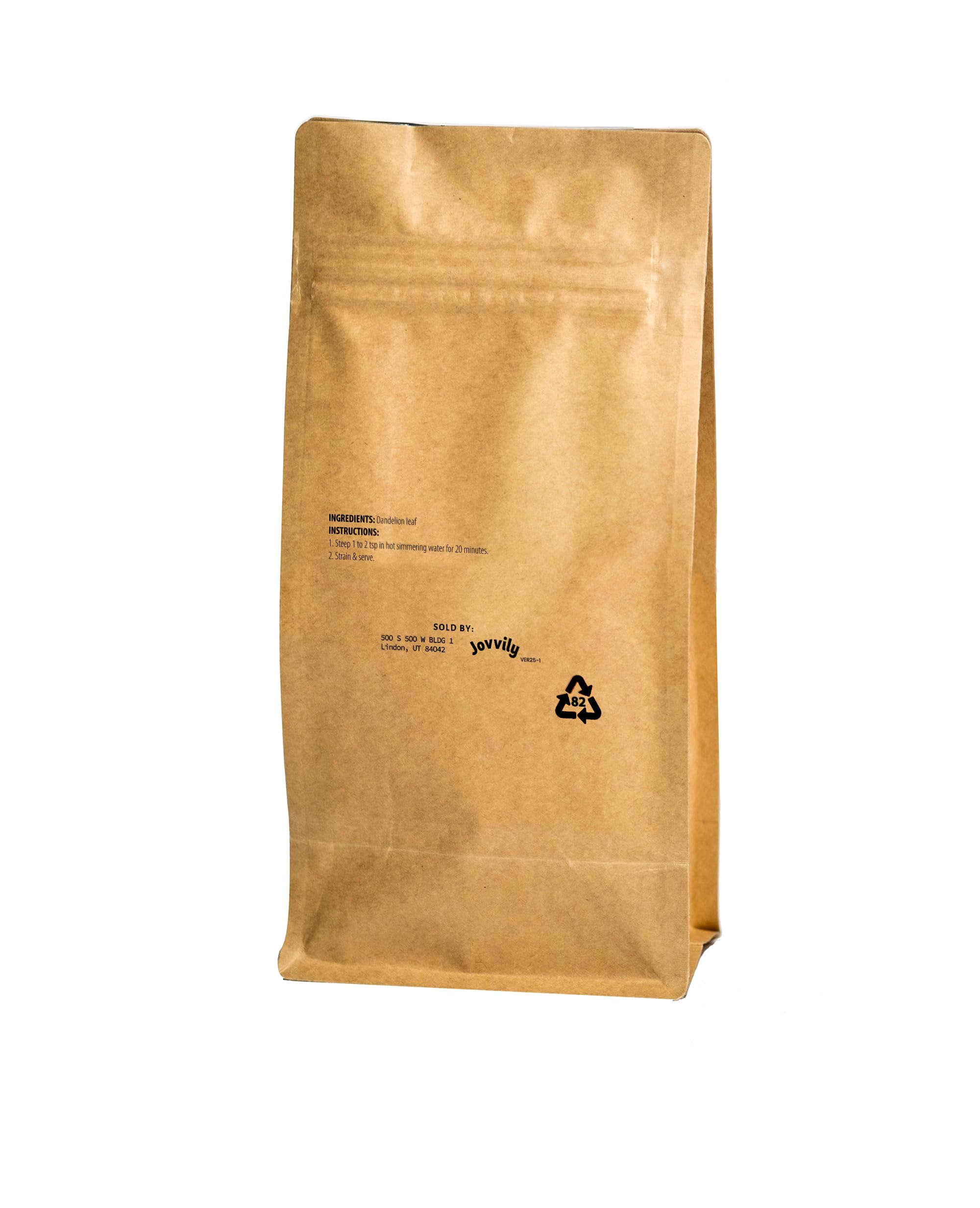 Jovvily Dandelion Leaves - 8 oz - Cut & Sifted - Herbal Tea - Cuisine Garnish