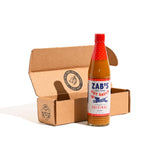 Zab's Original Recipe Craft Hot Sauce (6oz, 1 Pack), Naturally Sweet Heat & Signature Slow Burn from Datil Peppers, Gluten-Free, Vegan, Perfect