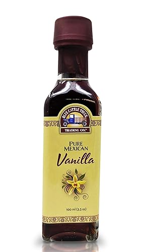 Blue Cattle Truck Trading Co. Pure Gourmet Mexican Vanilla Extract, Small, 3.3 Ounce…
