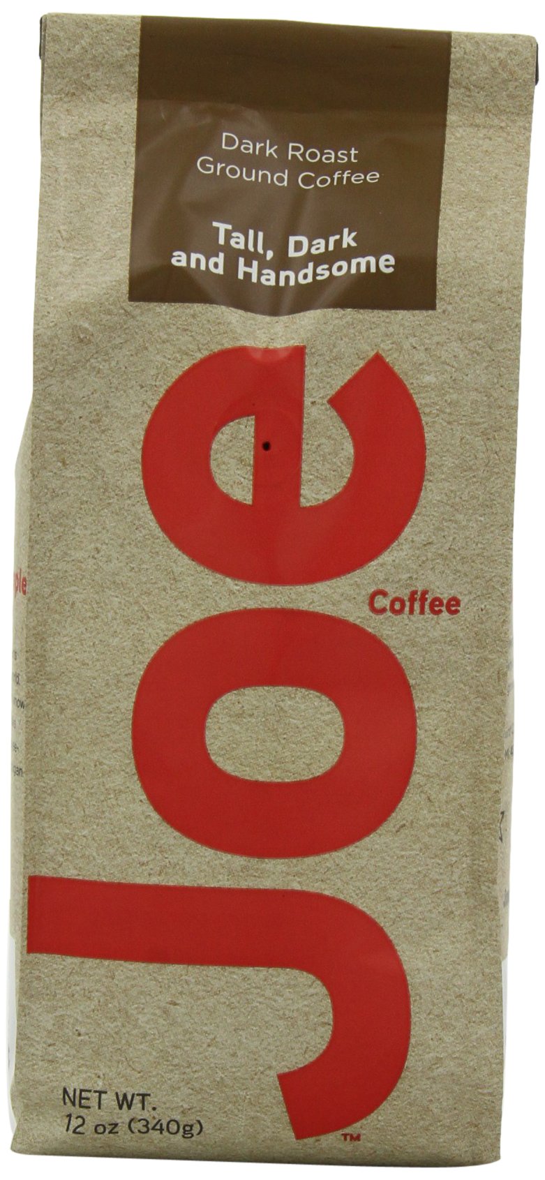 Joe Tall, Dark and Handsome Ground Coffee, 12-Ounce Bags (Pack of 3)
