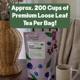 Heavenly Tea Leaves Organic Ginger Jazz, Bulk Loose Leaf Tea and Herb Blend, 1 Lb. (Approx. 200 Servings) - Delicious Hot or Iced, Blend of Licorice