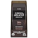 Green & Black's Organic Dark Chocolate Bar, 70% Cacao, 10 - 3.17 oz Bars