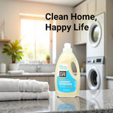 BETTER LIFE Laundry Detergent - Concentrated Liquid Laundry Soap for Automatic Washing Machine - Gentle Unscented Laundry Supplies for Sensitive Skin