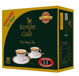 Kericho gold Kenyan Tea (Black Tea, 50 Enveloped Tea Bags, 3.53oz)