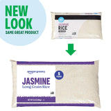 Amazon Grocery, Jasmine Long Grain Rice, 5 Lb