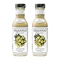 BRIANNAS - Home Style Champagne Vinaigrette Dressing - Fine Salad Dressing made with Premium Ingredients - Gluten Free & Kosher Dressing - 12 oz