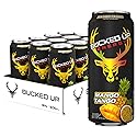 Bucked Up Energy Zero Sugar | 300mg Caffeine Energy Drink with AlphaSize TeaCrine Dynamine and Huperzine A | Zero Sugar Performance Beverage, 12 Pack