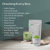 Element Matcha Ceremonial Grade 100% Organic Green Tea Matcha Powder - Authentic Japanese First Harvest for Tea and Lattes - Supports Skin, Calm