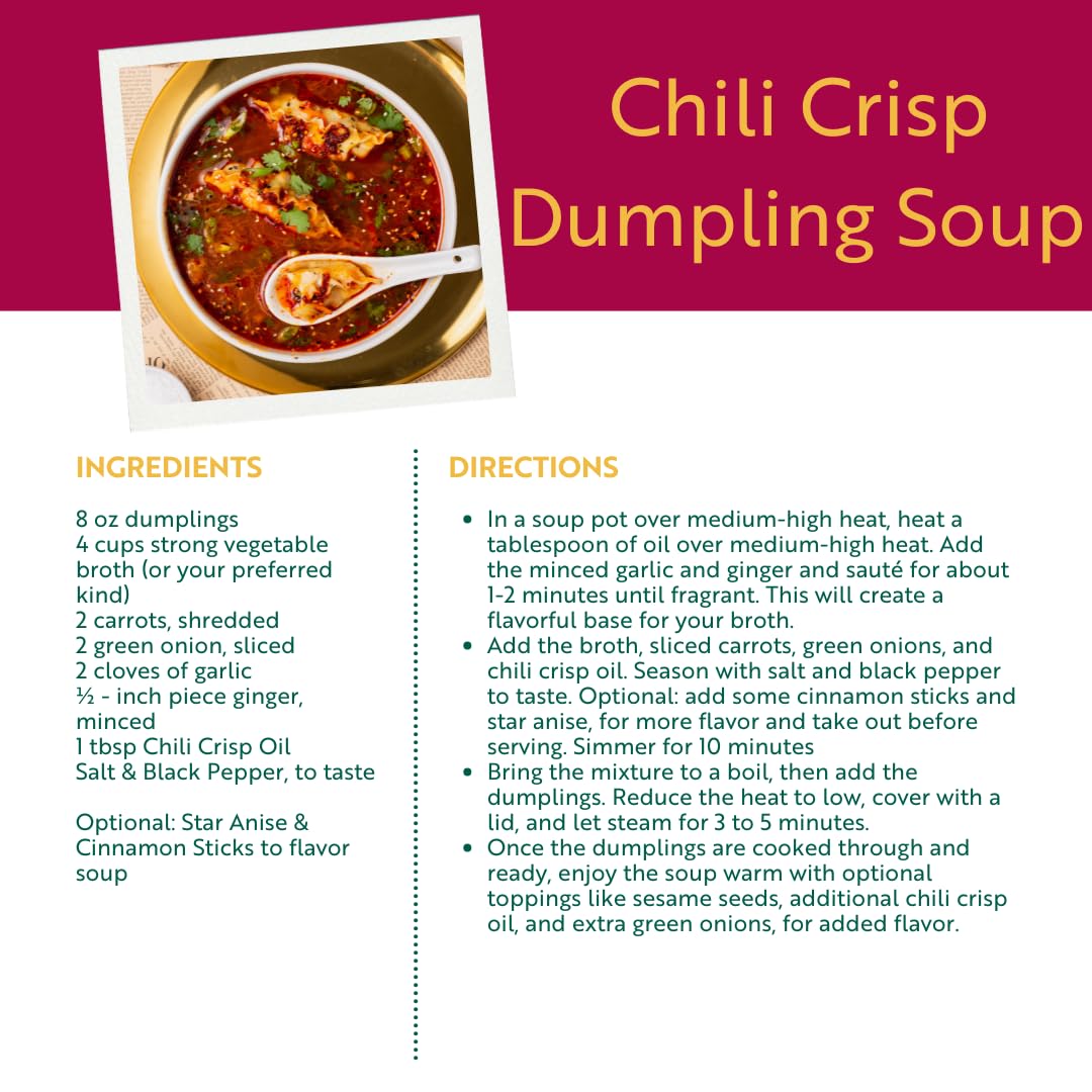 Masala Gossip Chili Crisp Bundle - Red & Green Crunchy Chili Oil with Garlic, Sichuan Flakes & Indian Spices - Savory Hot Sauce - Drizzle on Noodles