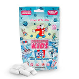 ICEE Blue Raspberry Sugar Free Gum by Bubblegum Kids | Sugarless Gum with Xylitol | Vegan, Peanut Free, Low Calorie Candy Alternative for Kids