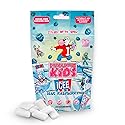 ICEE Blue Raspberry Sugar Free Gum by Bubblegum Kids | Sugarless Gum with Xylitol | Vegan, Peanut Free, Low Calorie Candy Alternative for Kids