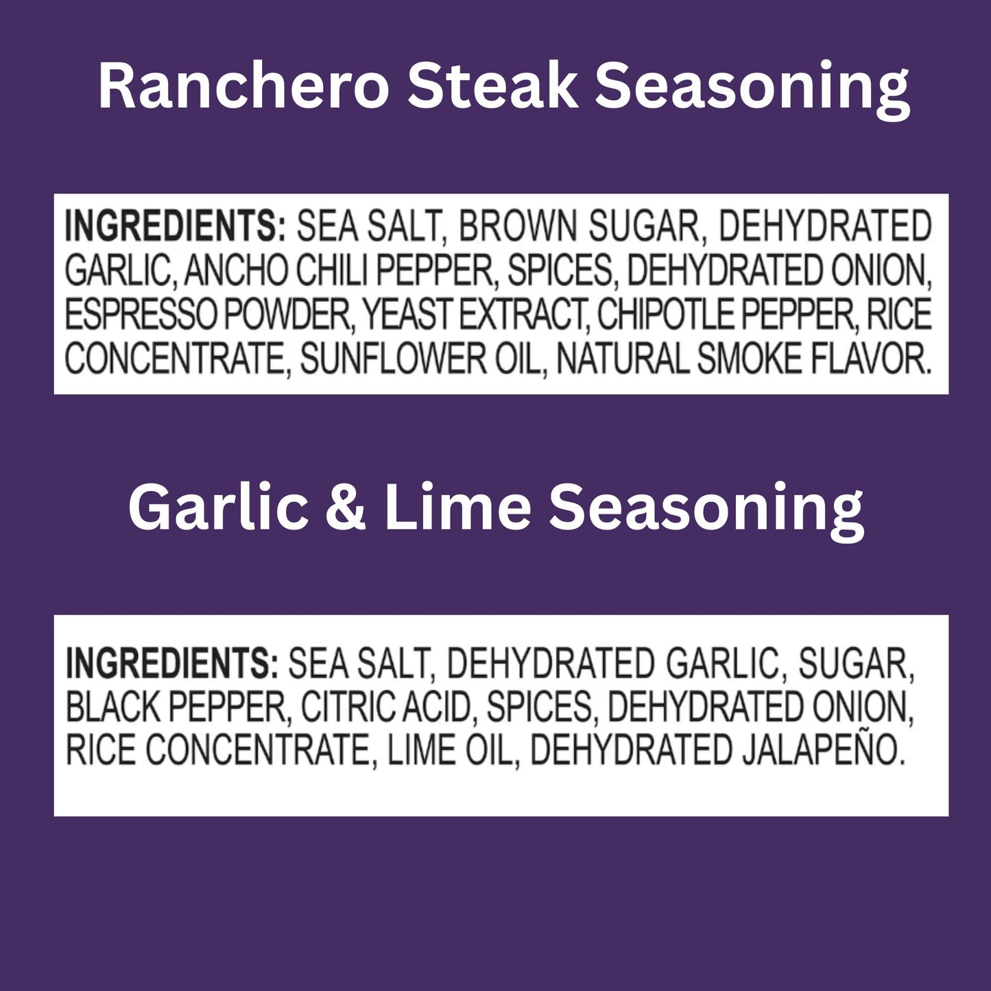 Spanglsh Asadro Seasoning Variety Pack, Garlic & Lime Seasoning 10 oz and Ranchero Steak Seasoning 8.1 oz, + Bonus Taste Valley Gift
