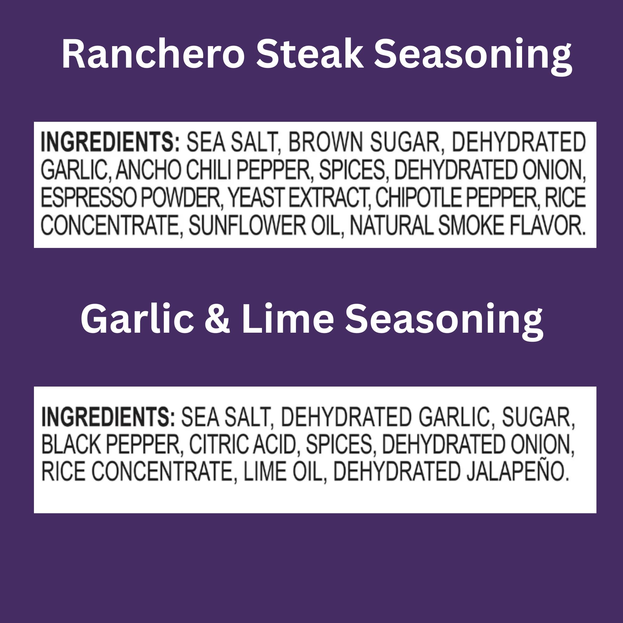 Spanglsh Asadro Seasoning Variety Pack, Garlic & Lime Seasoning 10 oz and Ranchero Steak Seasoning 8.1 oz, + Bonus Taste Valley Gift