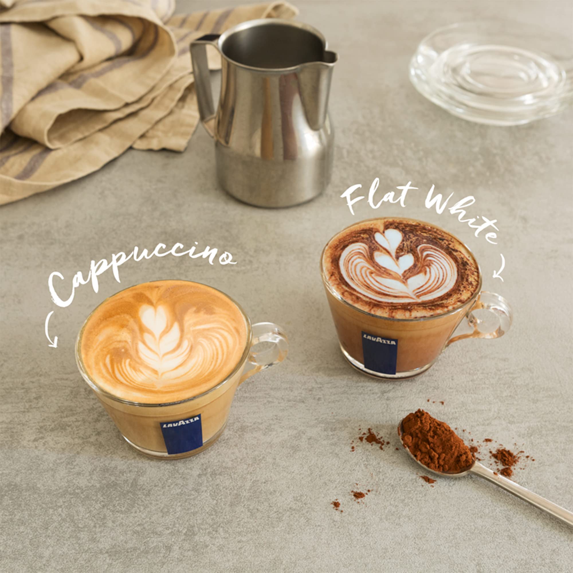 Lavazza medium roast Grand Espresso Whole Bean Coffee, 2.2-lbs (Pack of 2)