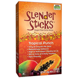 NOW Foods, Slender Sticks, Tropical Punch, 15 Calories Per Stick, Refreshingly Delicious, with Antioxidant Vitamins A,C, E, 12/Box