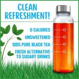 Unbrewed Planet Instant Iced Tea - 100% Pure Black Tea - 30 Single Serve Stick Packs - Unsweetened - Vegan - Gluten Free - On-the-Go for Travel, Work