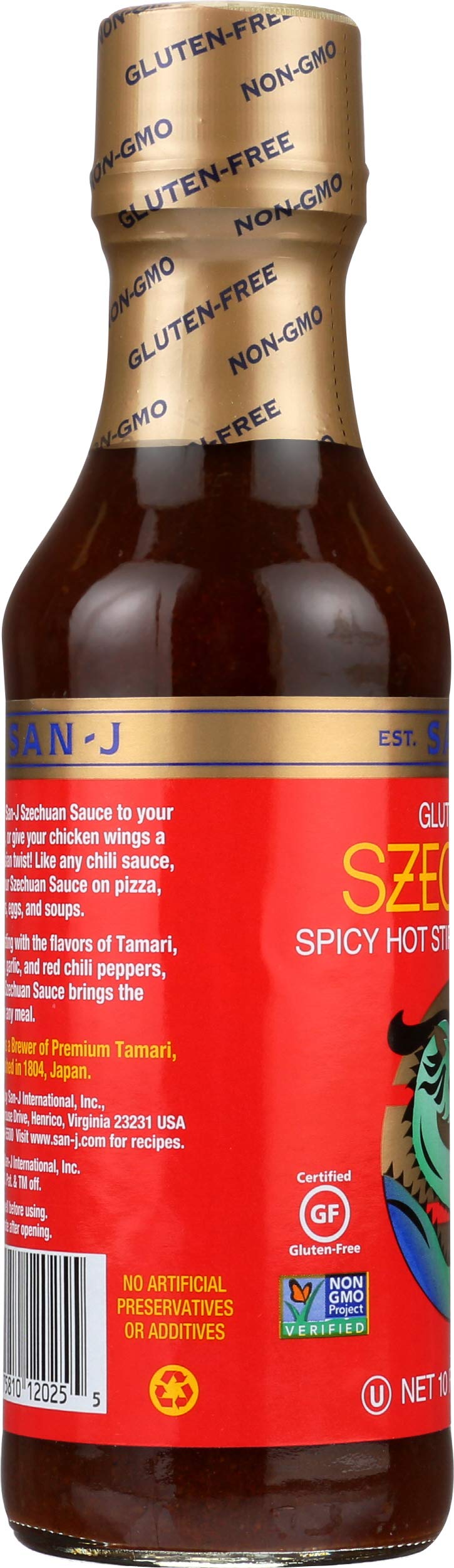 San J Sauce Szechuan Ht&Spcy Gf