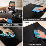 Stovetop CPR 2-in-1 Glass Stovetop Cleaner and Glass Polish (18oz) - Ceramic Top Stove Cleaner, Oven Top, Cooktop, Electric Stove Ceramic