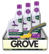 3x Rejuvenate Wood Floor Restorer 32 oz Liquid Bundle with Brush - Removes Dirt and Stains from Tile Grout with Bio-Enzymatic Deep Cleaning Action