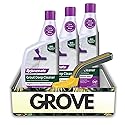 3x Rejuvenate Wood Floor Restorer 32 oz Liquid Bundle with Brush - Removes Dirt and Stains from Tile Grout with Bio-Enzymatic Deep Cleaning Action