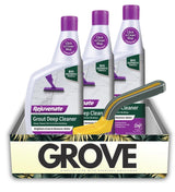 3x Rejuvenate Wood Floor Restorer 32 oz Liquid Bundle with Brush - Removes Dirt and Stains from Tile Grout with Bio-Enzymatic Deep Cleaning Action