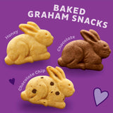 Annie's Organic Bunny Grahams Snack, Chocolate Chip, Chocolate & Honey, 1.25 Oz, 100 Count
