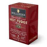 Hollander HOT FUDGE Sauce - 1.5 fl. oz. Two-Serving Packets | For Dessert, Gifts, Travel, Snacks | Chef Made Recipe with Authentic Ingredients |
