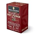 Hollander HOT FUDGE Sauce - 1.5 fl. oz. Two-Serving Packets | For Dessert, Gifts, Travel, Snacks | Chef Made Recipe with Authentic Ingredients |