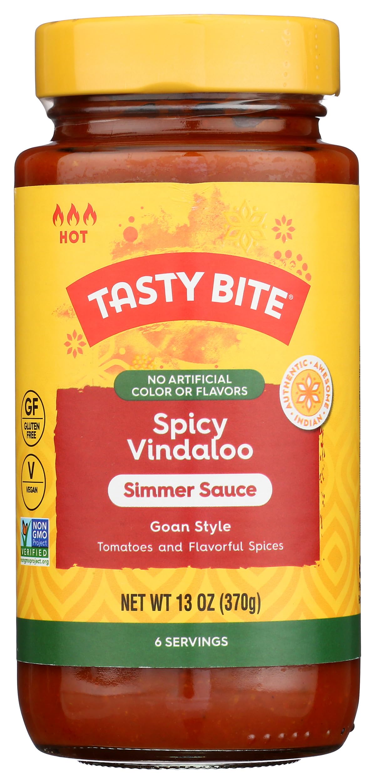 Tastybite Spicy Vindaloo Simmer Sauce, 13 Oz