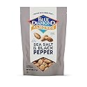 Blue Diamond Almonds, Premium Sea Salt and Black Pepper Flavored Snack Nuts Perfect Mix for Lunches or On-The-Go for Healthy Snacking, 8 Ounce (Pack