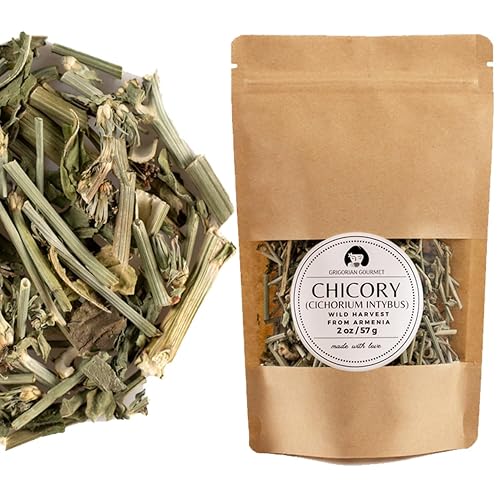 Chicory Herbal Tea | 2 oz (57g) | Wild-Harvested from the Mountain Slopes of Armenia | Premium-Grade, Naturally Air-Dried for Rich Aroma and Taste |