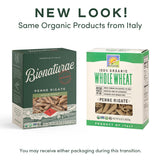 Bionaturae Penne Rigate Pasta Noodles - Whole Wheat Pasta, Kosher Certified, High Protein, Non-GMO Verified, USDA Certified, Whole Wheat Penne, Penne