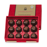 Knipschildt Chocolatier Caramel Sea Salt Bonbon Collection 12-Piece Gift Box