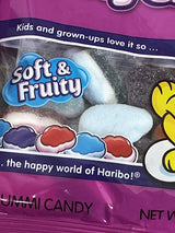 Haribo Berry Clouds 4 Pck 3.1 Oz (88g)